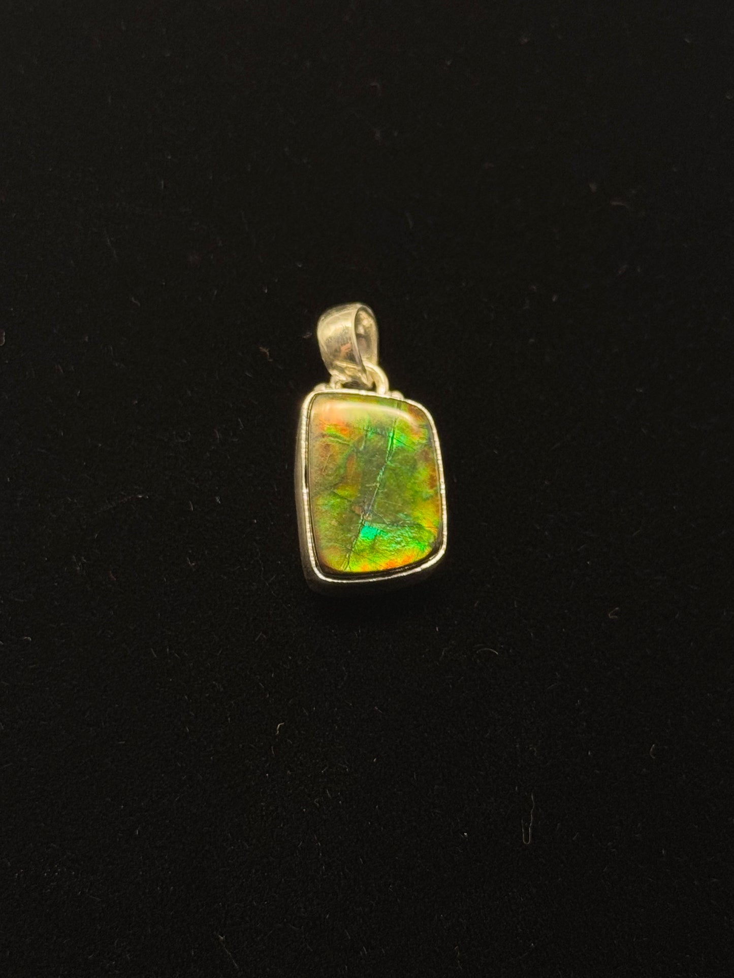 ammolite pendant