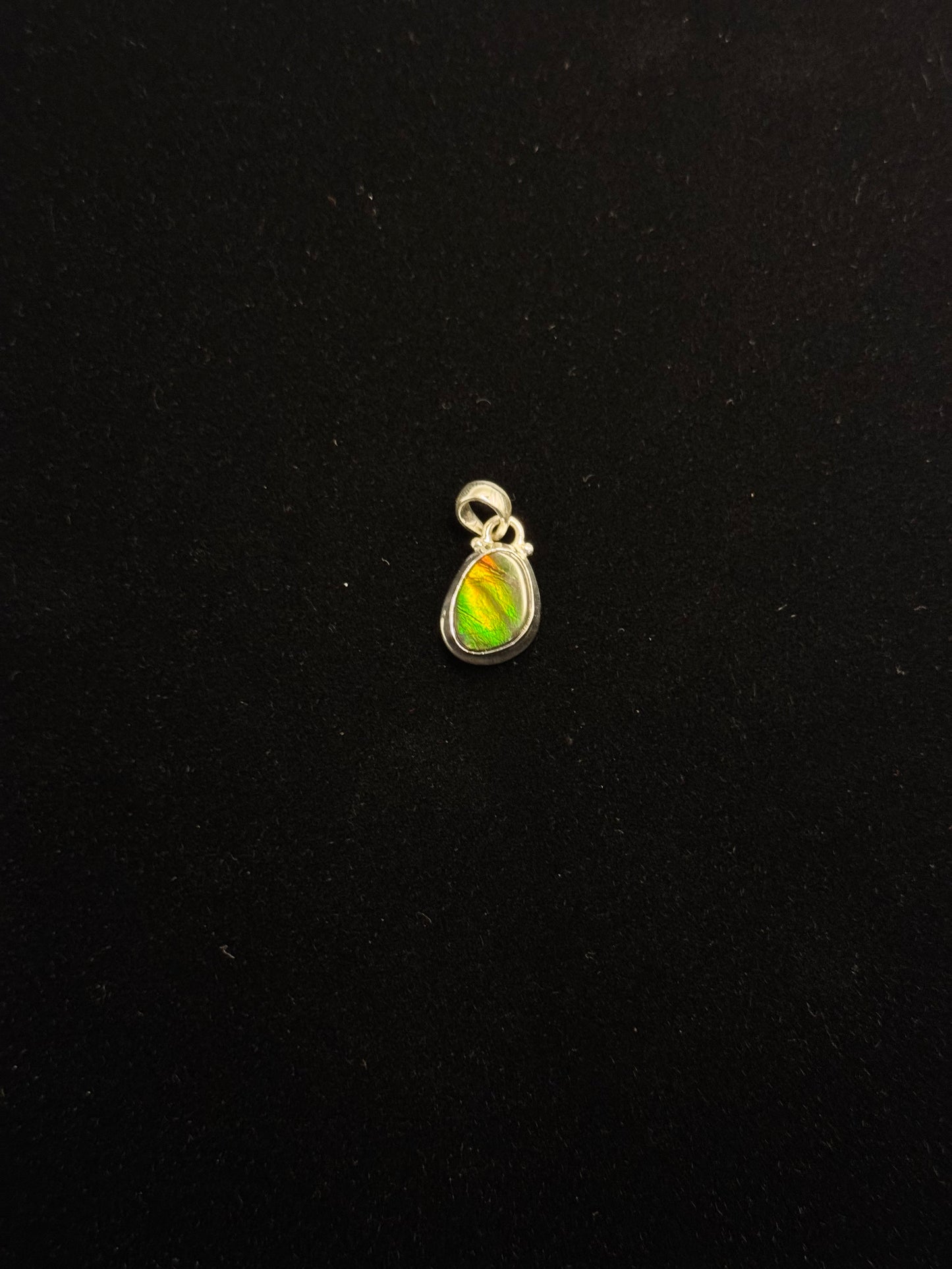 ammolite pendant