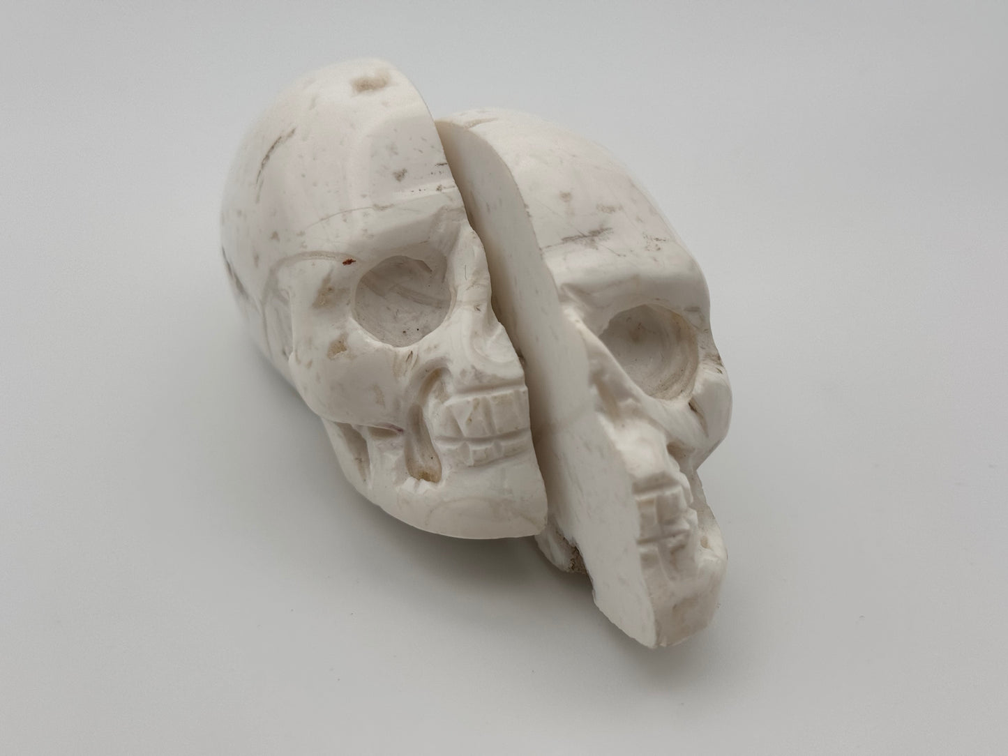 snow stone skull
