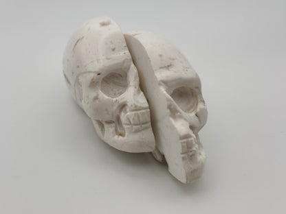 snow stone skull