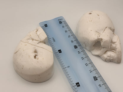 snow stone skull