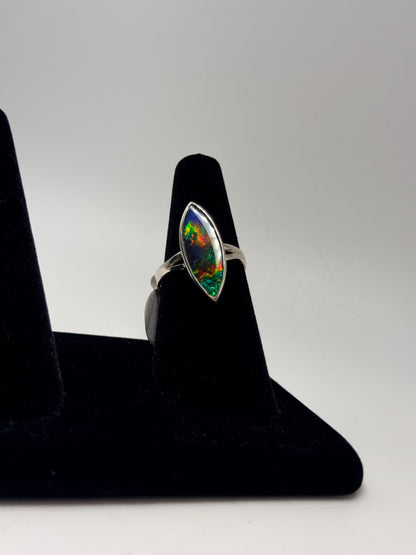 ammolite ring