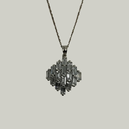 aqua marine pendant
