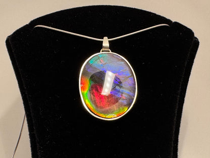 ammolite pendant