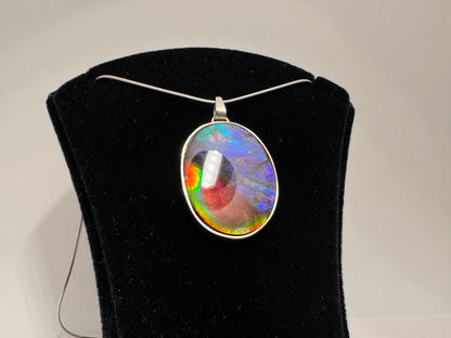 ammolite pendant