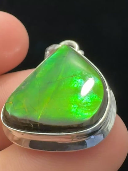 ammolite pendant